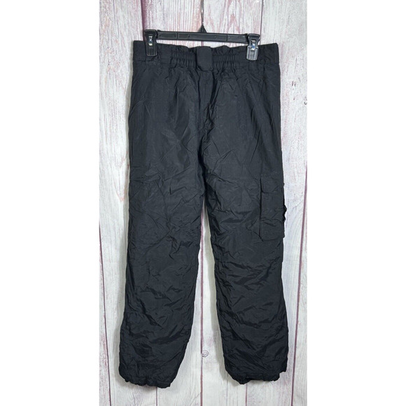 Sport Essentials Snow Ski Pants Insulated Waterproof Unisex Kids Black Size 16 - Picture 2 of 5